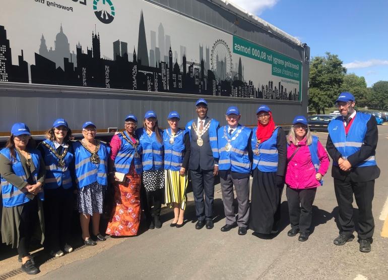 2019 North London Mayors visit EcoPark  